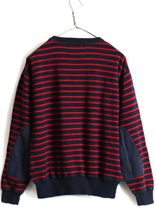 楽天市場】90s □ POLO SPORT ラルフローレン 前V ボーダー 長袖 