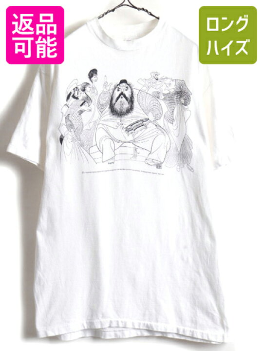 楽天市場】90s USA製 ☆ ミュージカル アート プリント 半袖 Tシャツ 