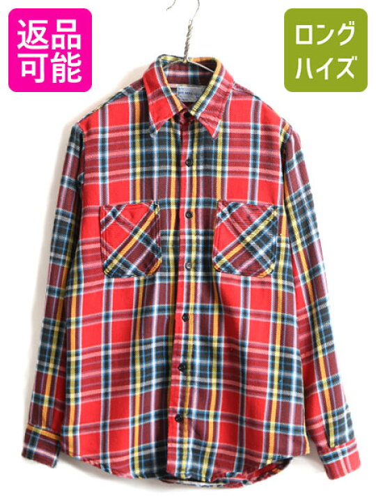 楽天市場】70s ビンテージ □ BIG MAC チェック 長袖 ヘビー  