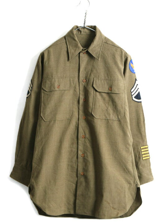楽天市場】40s ビンテージ □ 米軍実物 US ARMY AIR FORCE マチ付き 