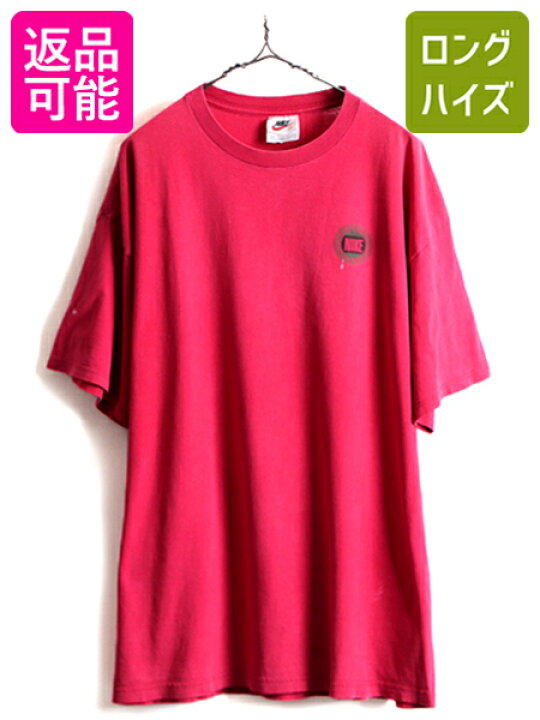 楽天市場】90s USA製 大きいサイズ XL □ NIKE ナイキ ロゴ プリント 