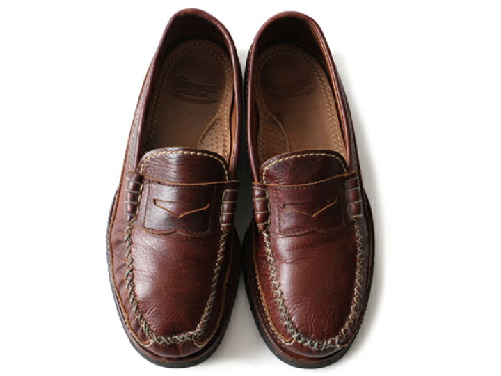 楽天市場】USA製 □ Chippewa チペワ 本革 レザー コインローファー 