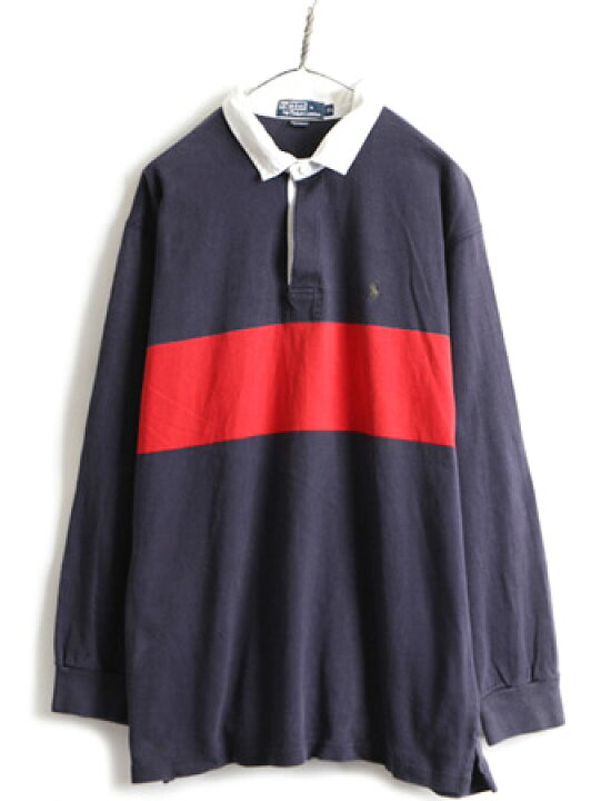 楽天市場】90s 大きいサイズ XL □ POLO ポロ ラルフローレン 2トーン 