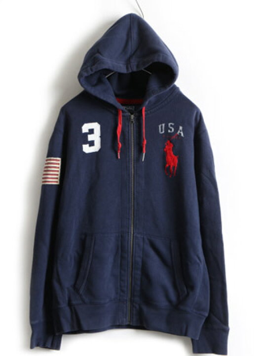 楽天市場】ビッグポニー □ POLO ポロ ラルフローレン フルジップ 