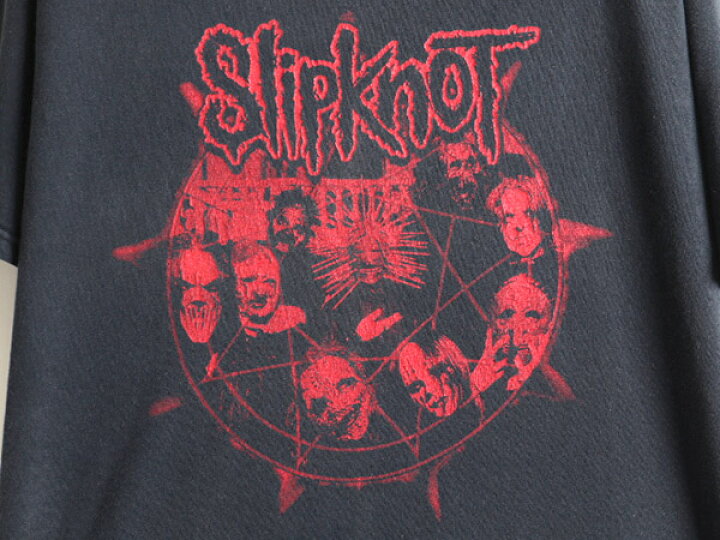 楽天市場】00s 人気 黒 □ Slipknot スリップノット プリント 半袖 T 
