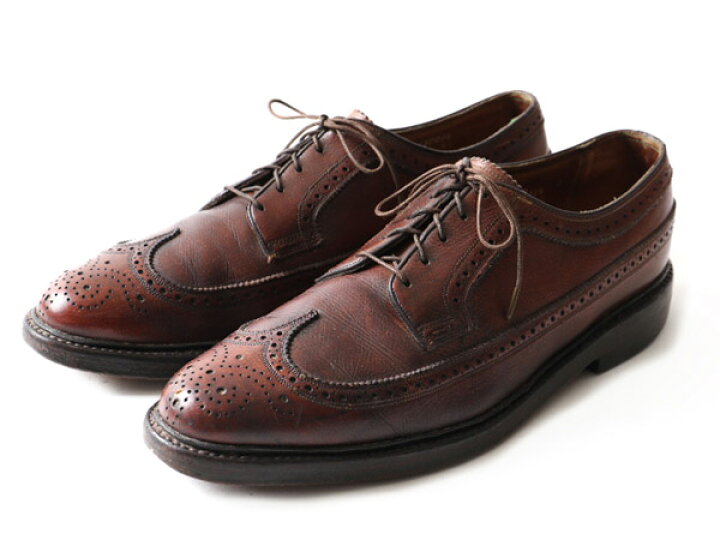 楽天市場】70s USA製 ビンテージ □ Florsheim Imperial 本革 レザー 