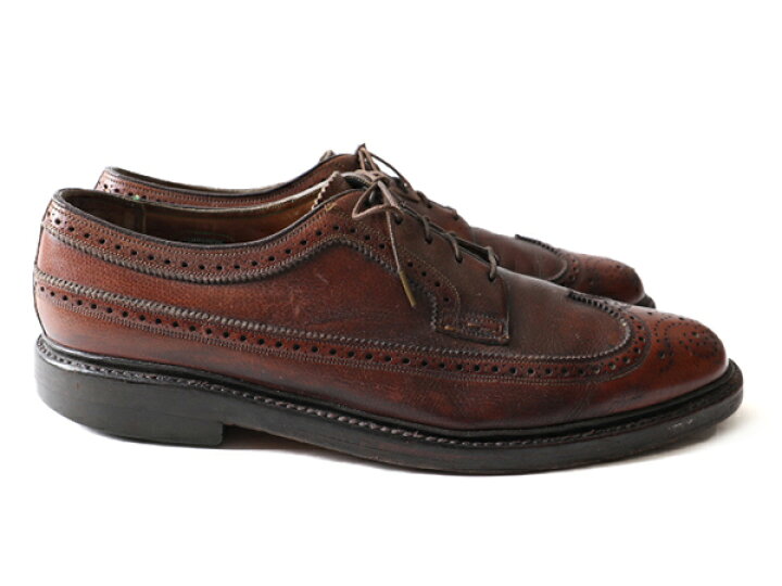 楽天市場】70s USA製 ビンテージ □ Florsheim Imperial 本革 レザー 