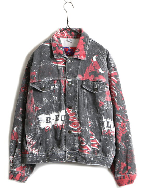 楽天市場】90s □ NBA オフィシャル シカゴ ブルズ 総柄 デニム 