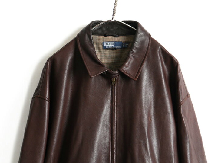 楽天市場】大きいサイズ 2XL □ POLO ポロ ラルフローレン 本革 ラム  