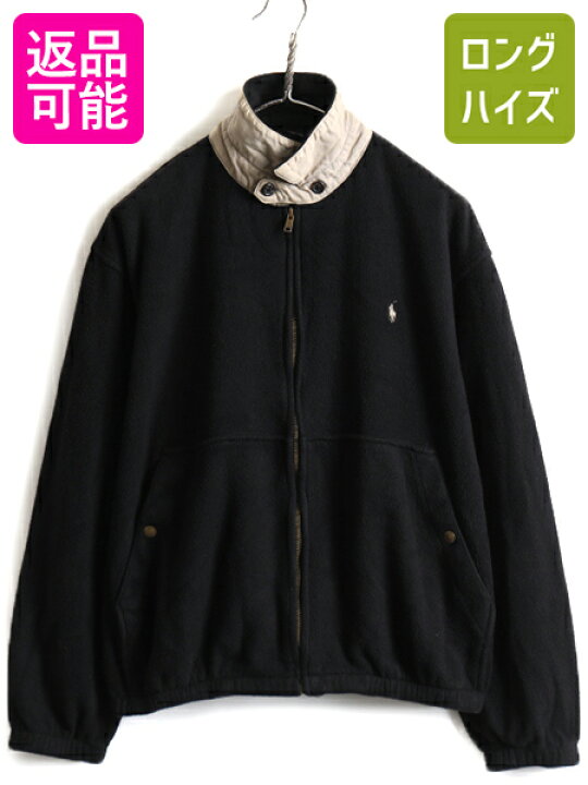 楽天市場】80s USA製 人気 黒 □ POLO ポロ ラルフローレン フリース 