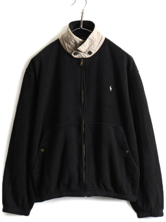 楽天市場】80s USA製 人気 黒 □ POLO ポロ ラルフローレン フリース