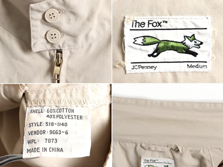 楽天市場】80s □ JCペニー THE FOX スイングトップ ジャケット 