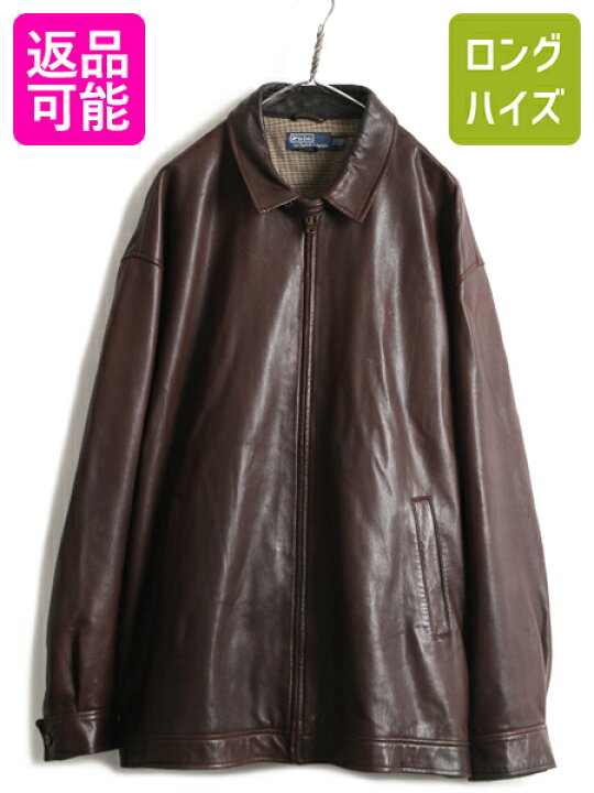 楽天市場】大きいサイズ 2XL □ POLO ポロ ラルフローレン 本革 ラム  