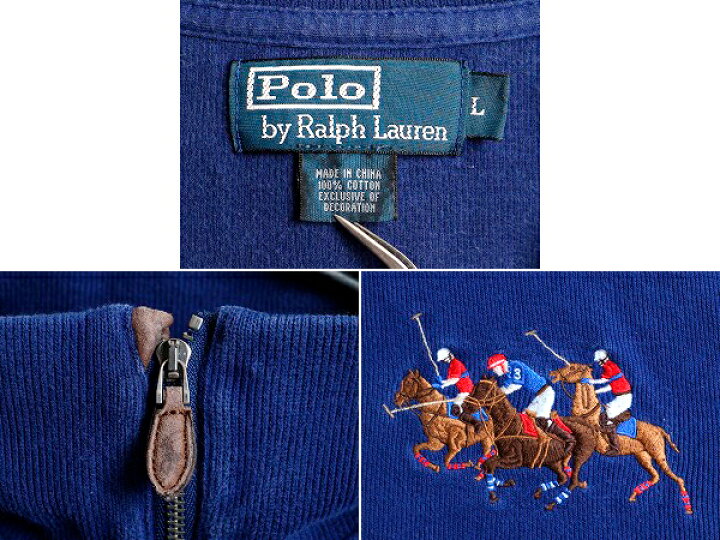 楽天市場】トリプルポニー 刺繍 □ POLO ポロ ラルフローレン 