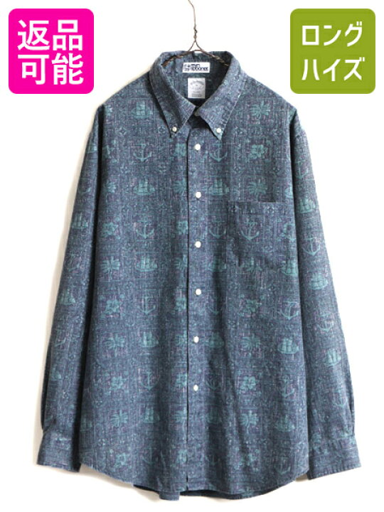 楽天市場】□ レインスプーナー x ブルックスブラザーズ 総柄 長袖 