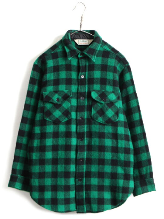 楽天市場】名作 80s ビンテージ □ LLBEAN ブロック チェック 長袖 