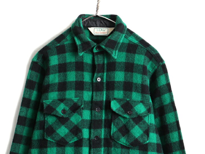 楽天市場】名作 80s ビンテージ □ LLBEAN ブロック チェック 長袖  