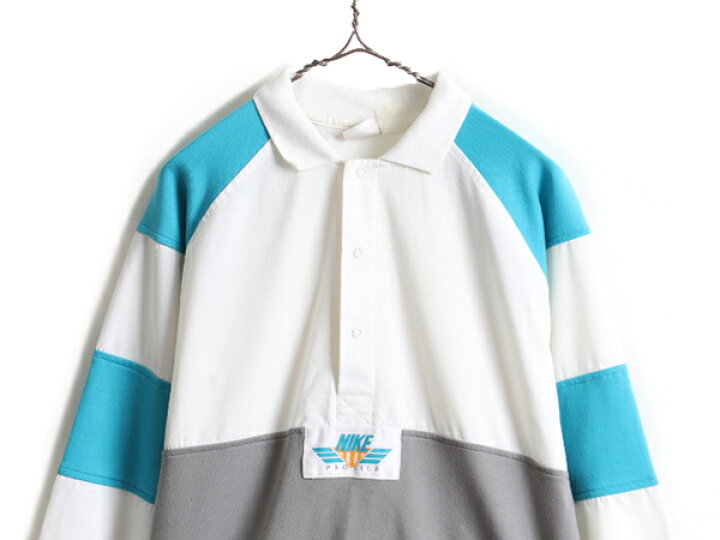 楽天市場】90s 銀タグ 希少サイズ S □ NIKE ナイキ 襟付き スウェット  
