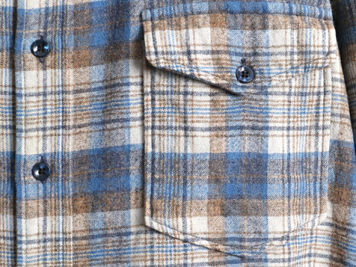 楽天市場】70s USA製 □ ペンドルトン チェック 長袖 ウール シャツ  