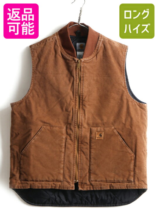 楽天市場】90s メキシコ製 大きいサイズ XL □ カーハート 中綿 ダック 