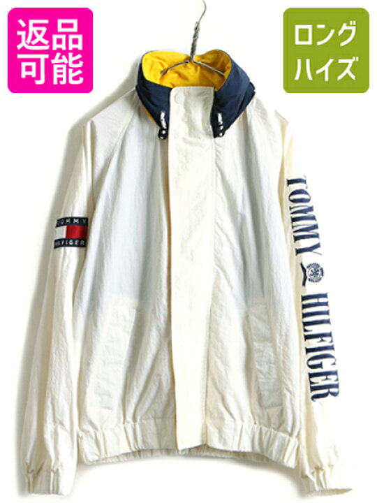 楽天市場】90s 希少サイズ S □ トミーヒルフィガー ナイロン  