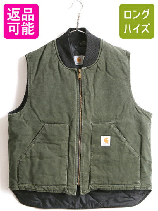楽天市場】80s 90s USA製 大きいサイズ XL □ カーハート 中綿 ダック 