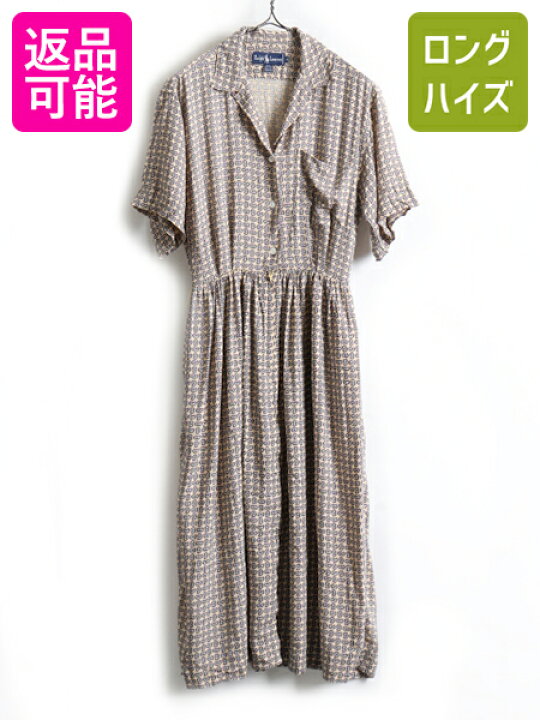 楽天市場】80s 90s オールド ☆ ラルフローレン レーヨン 100  