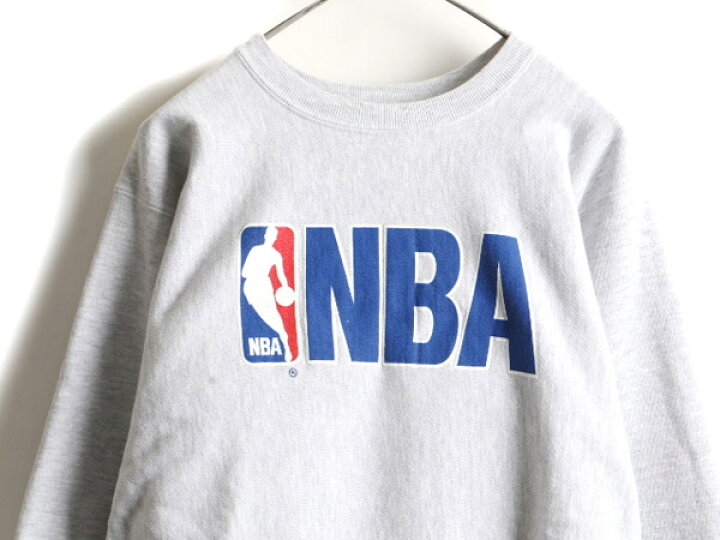 楽天市場】90s USA製 ☆ チャンピオン リバースウィーブ NBA ロゴ 