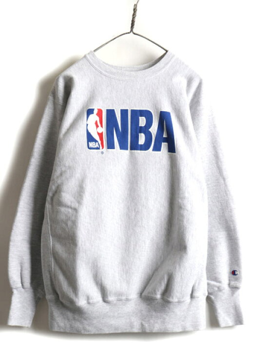 楽天市場】90s USA製 ☆ チャンピオン リバースウィーブ NBA ロゴ 