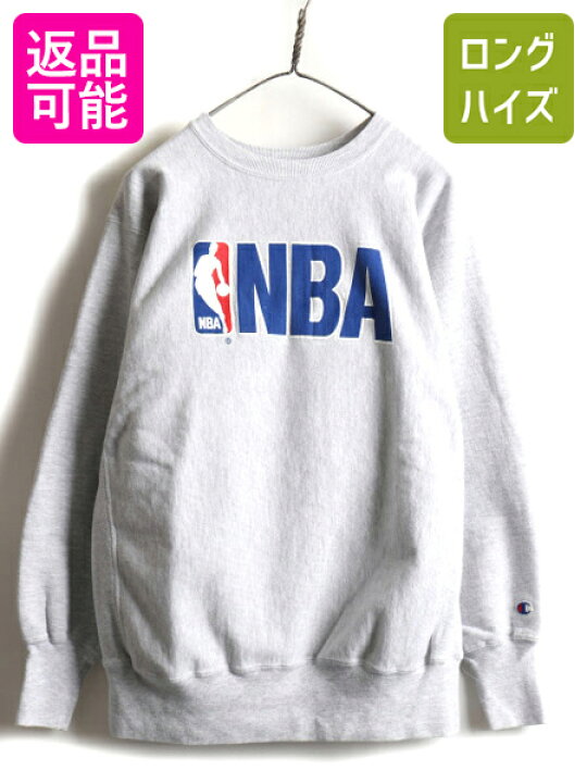 楽天市場】90s USA製 ☆ チャンピオン リバースウィーブ NBA ロゴ 
