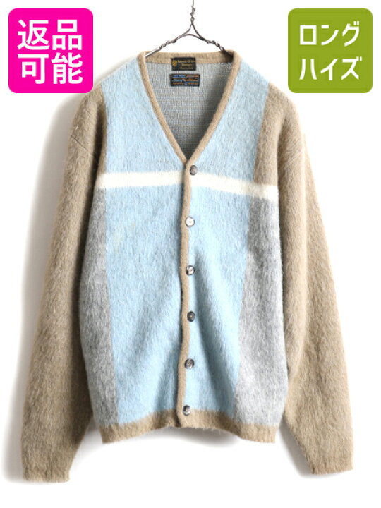 楽天市場】60s ビンテージ 20% モヘア ☆ 長袖 アクリル ニット 