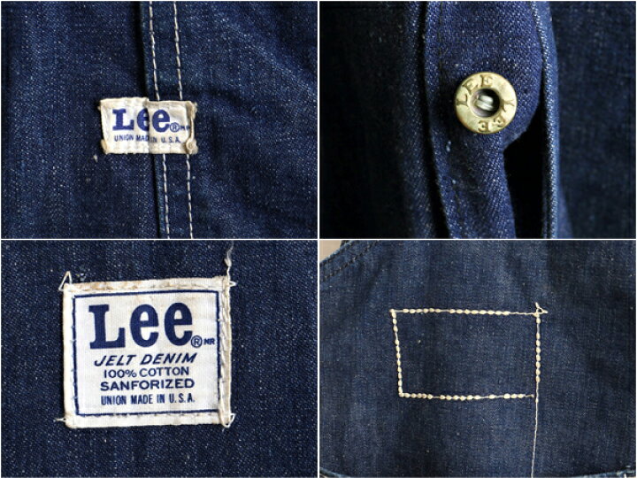楽天市場】濃紺 70s USA製 ビンテージ ☆ Lee ジェルト デニム 