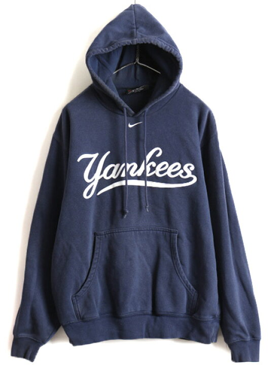 楽天市場】00s □ MLB TEAM NIKE NY ヤンキース スウェット フード 