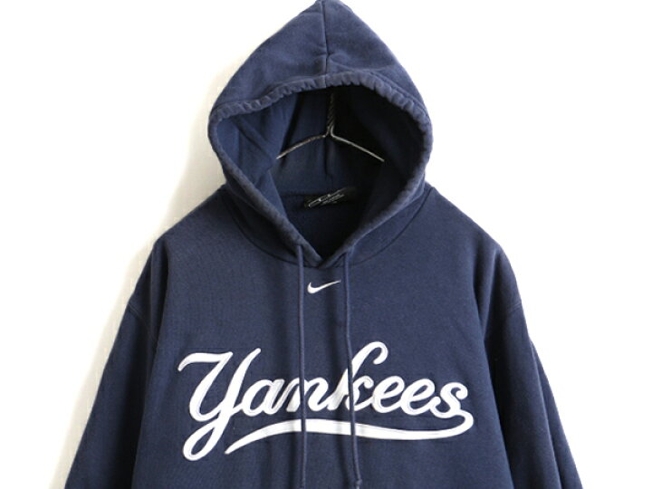 楽天市場】00s □ MLB TEAM NIKE NY ヤンキース スウェット フード 