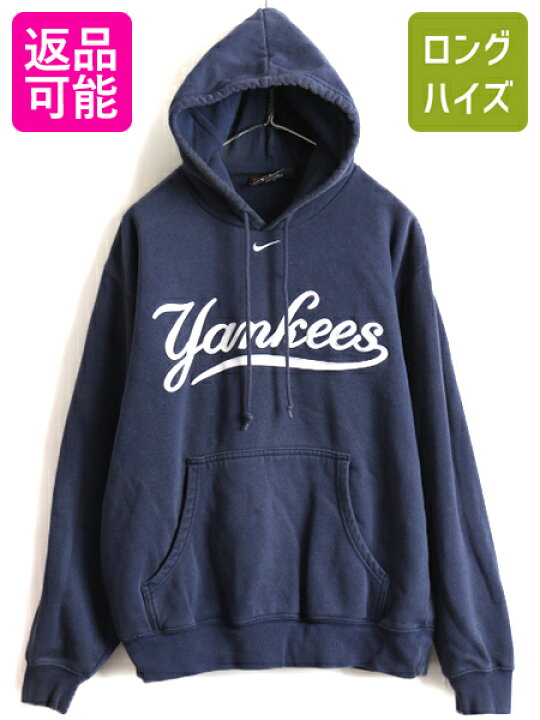 楽天市場】00s □ MLB TEAM NIKE NY ヤンキース スウェット フード 