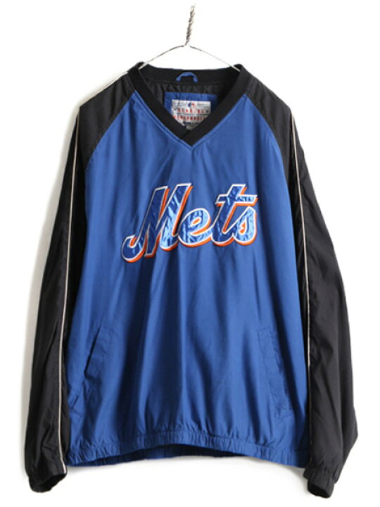 楽天市場】大きいサイズ XL □ MLB オフィシャル NY メッツ ナイロン 