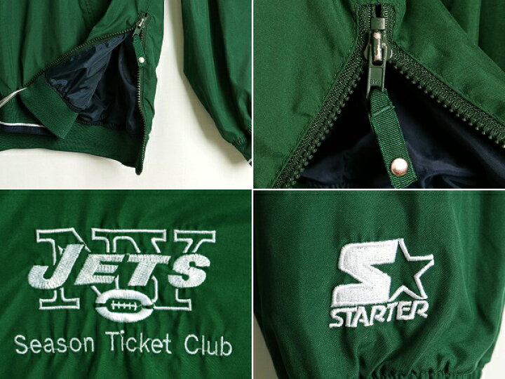 楽天市場】90s □ スターター NFL オフィシャル NY ジェッツ ナイロン 