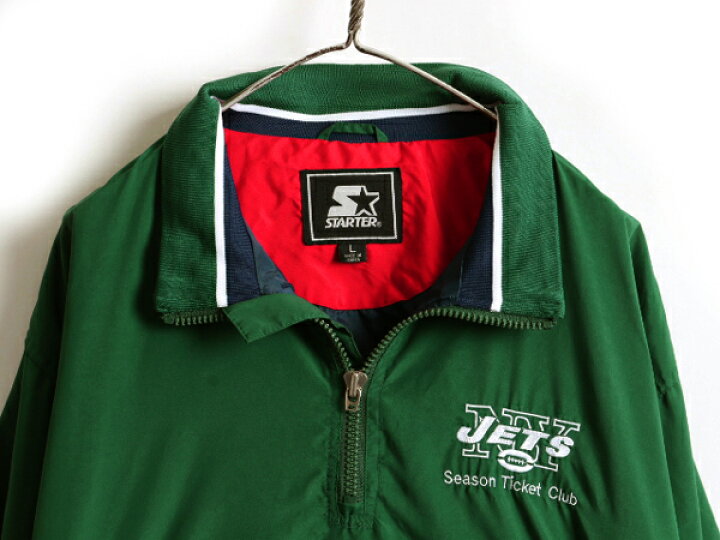 楽天市場】90s □ スターター NFL オフィシャル NY ジェッツ ナイロン  