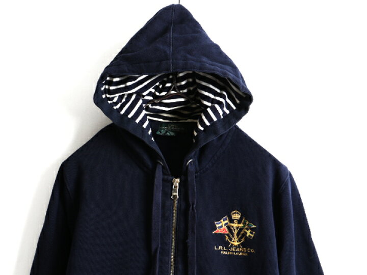 楽天市場】LRL □ LAUREN JEANS CO ラルフローレン フルジップ 