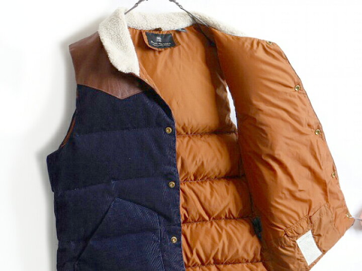 楽天市場】□ SCOTCH&SODA 本革 レザー x コーデュロイ ダウン ベスト 