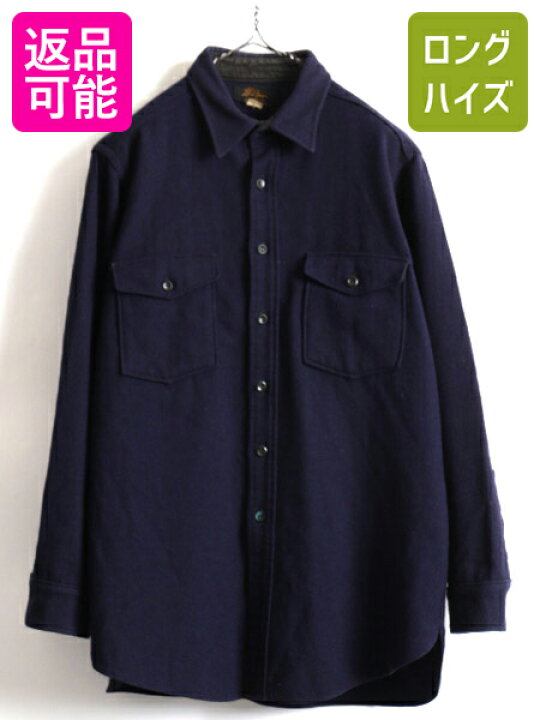 楽天市場】50s 筆記体 黒タグ ☆ エルエルビーン 長袖 ウール CPO  