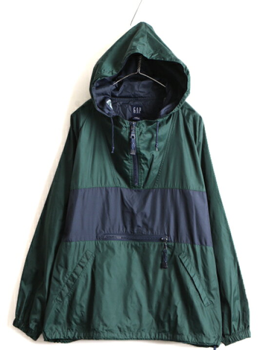 楽天市場】90s □ OLD GAP ナイロン アノラック フード パーカー 