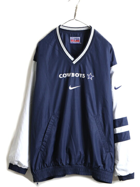 楽天市場】90s □ NIKE NFL カウボーイズ リバーシブル プルオーバー 