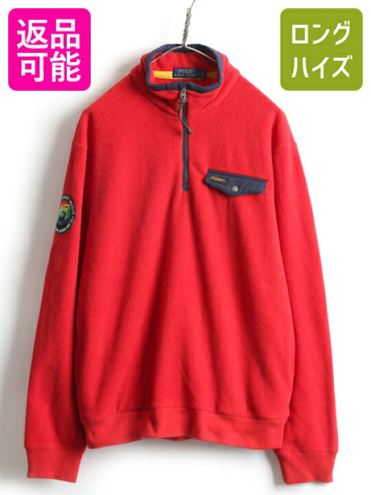楽天市場】復刻 □ POLO ポロ ラルフローレン プルオーバー フリース 