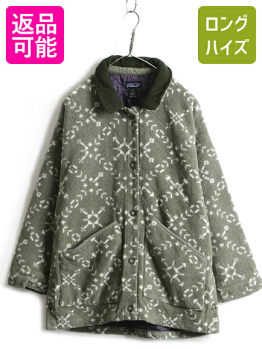 楽天市場】90s USA製 希少サイズ S □ パタゴニア 総柄 シンチラ 