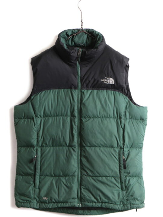 楽天市場】□ ノースフェイス ヌプシ ダウン ベスト レディース L  