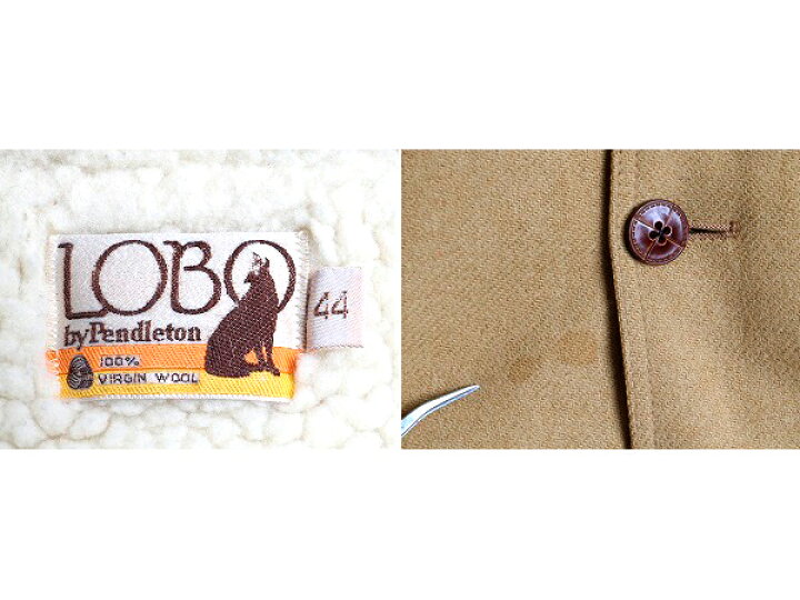 楽天市場】70s ビンテージ □ LOBO By PENDLETON 裏 ボア ウール  
