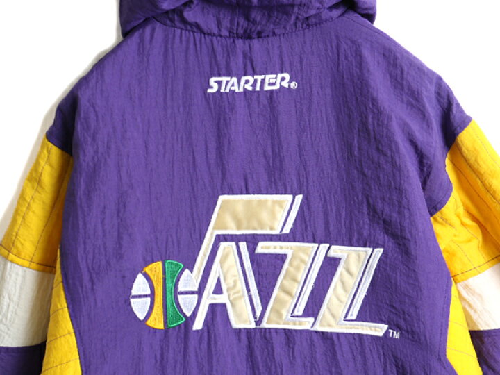 楽天市場】90s 大きいサイズ XL □ スターター NBA ジャズ プル 