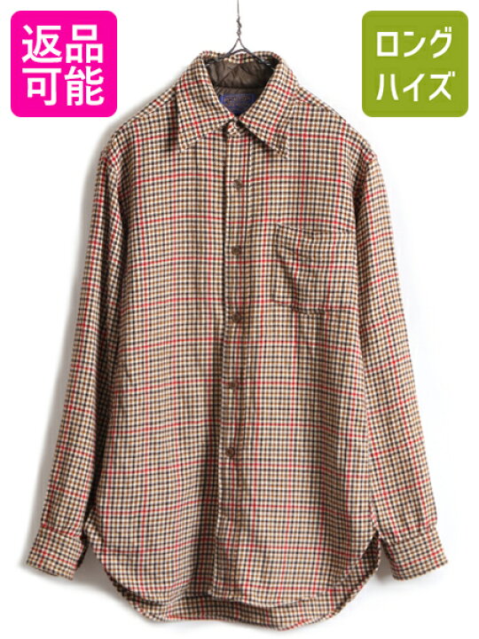 楽天市場】70s USA製 希少サイズ S □ ペンドルトン ガンクラブ 