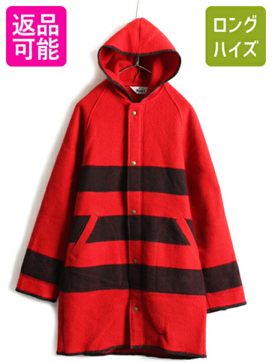 楽天市場】70s USA製 ビンテージ □ ウールリッチ ボーダー ウール  